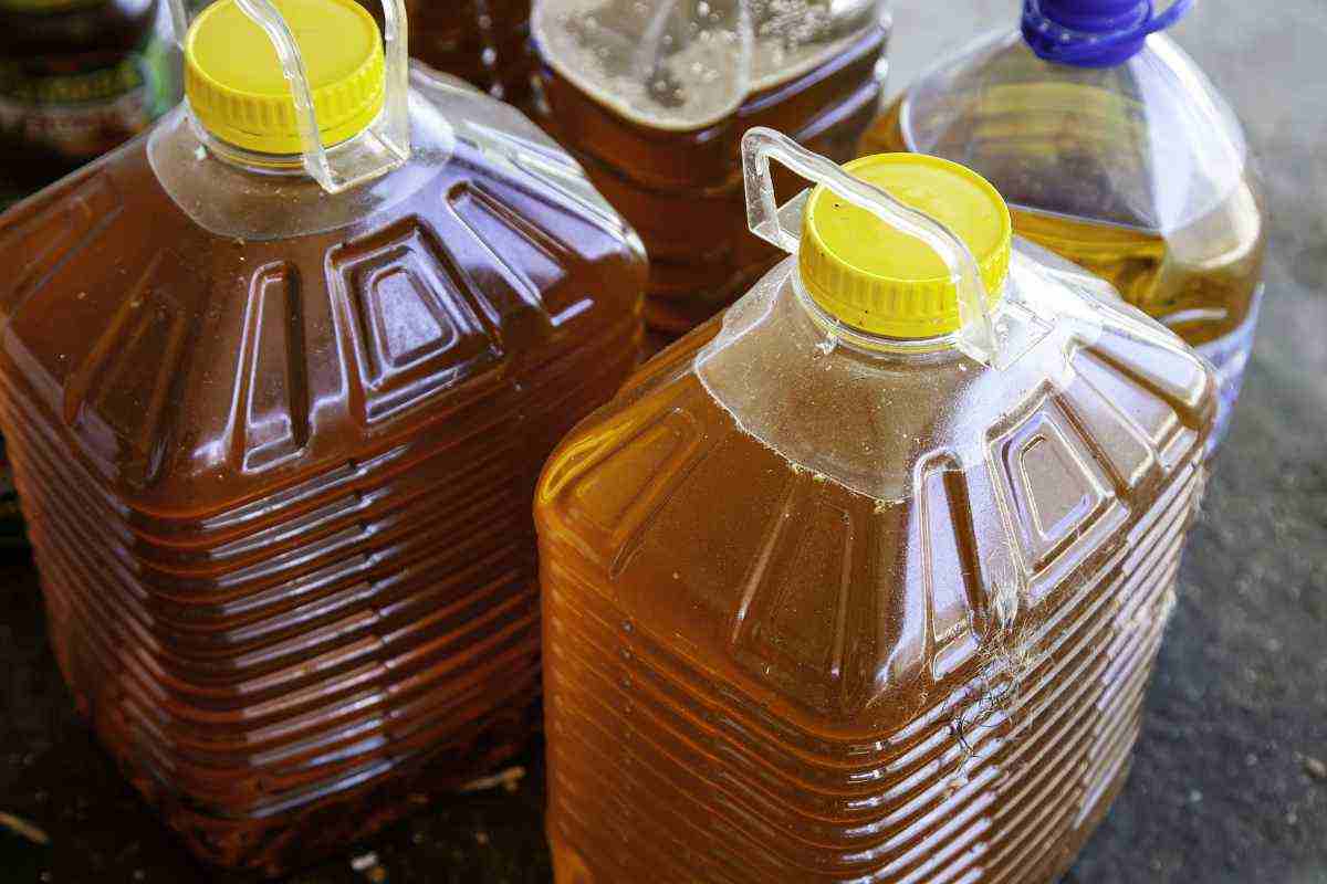 Olio esausto, questo è l'unico posto dove devi buttarlo tutti i dettagli