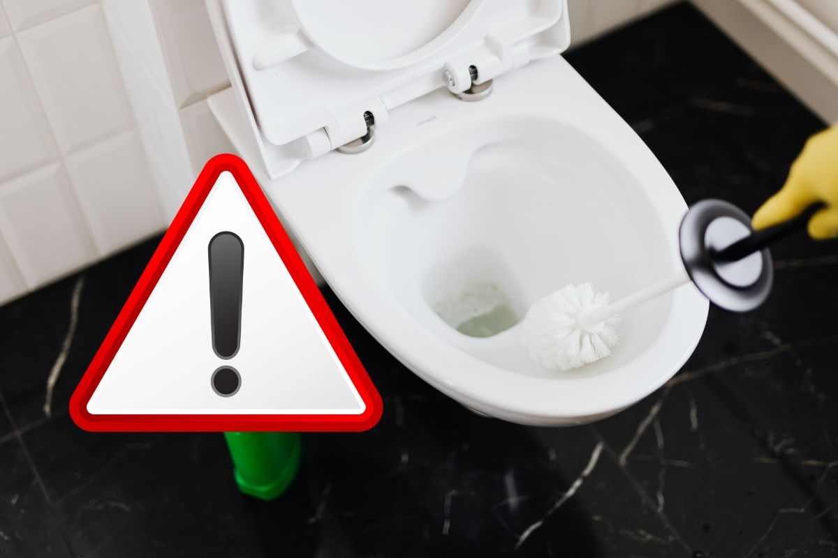 fondo del wc incrostato il trucco degli alberghi