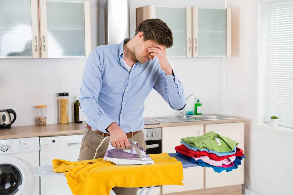 asse da stiro dove riporlo