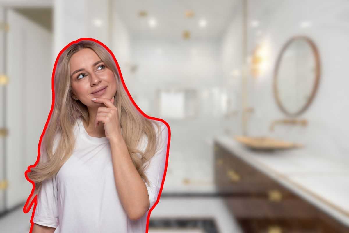 trucco per il bagno splendente: usa le cipolle