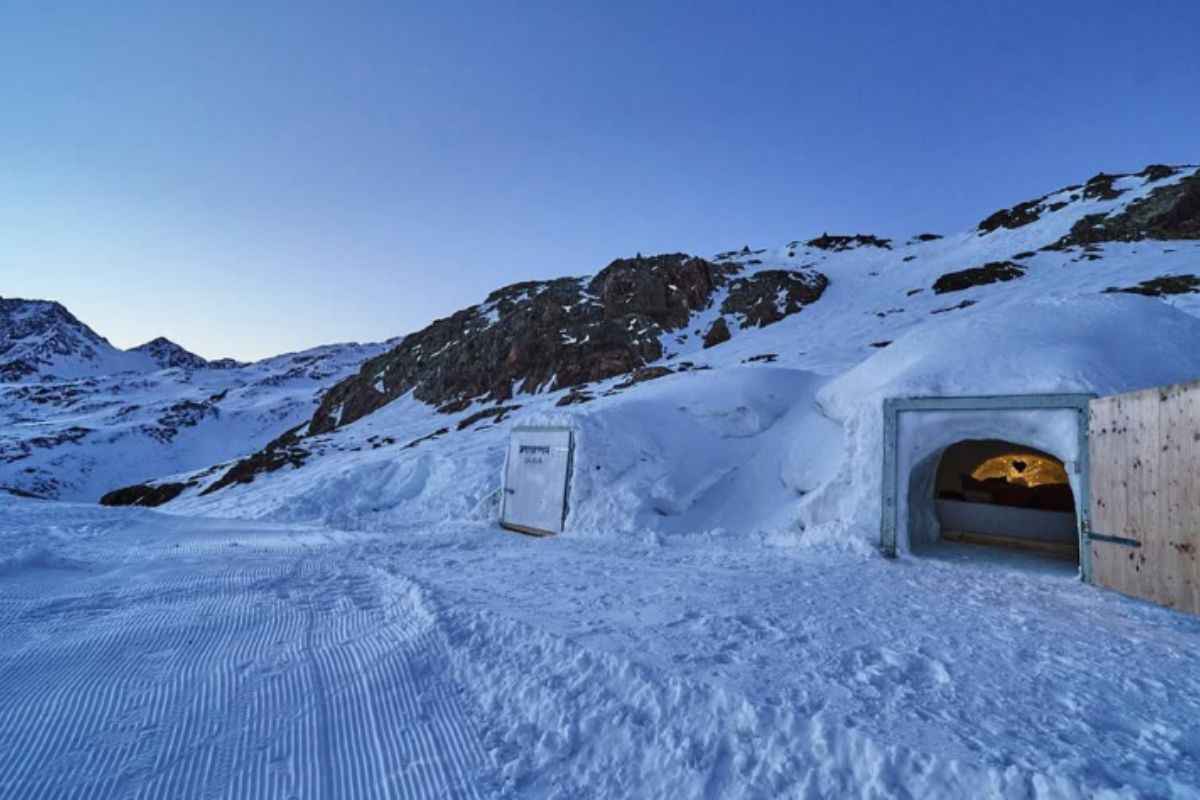 dove andare a dormire in un igloo in italia
