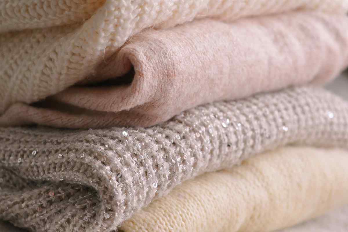 Maglioni di lana, mia nonna li lavava così e non si infeltrivano mai