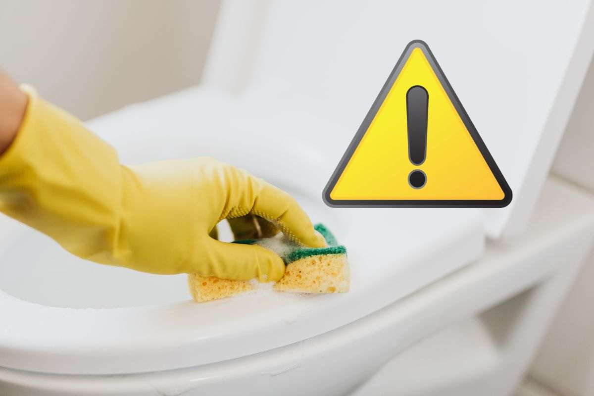 come pulire il water ingiallaito