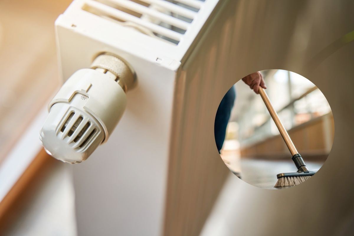 Il metodo del bastone per il termosifone