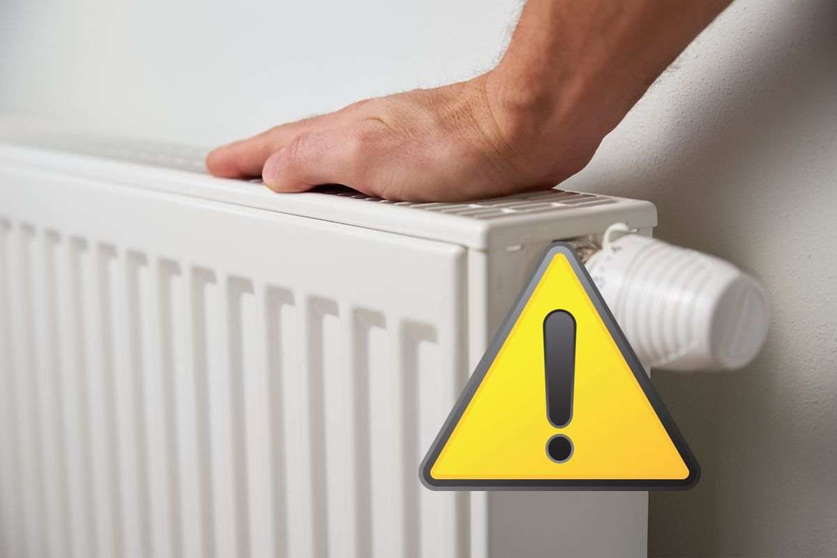 termosifoni freddi: come fare con un cacciavite e un contenitore per tornare caldi